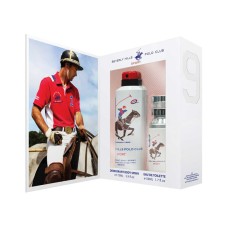 Beverly Hills Polo Club Gift Set Men No. 9  Eau De Toilette 50ml + Deo 175ml