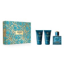 Versace Eros Eau De Parfum + Shower Gel + After Shave Balm