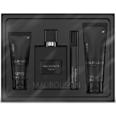 Mauboussin In Black Pour Lui Eau De Parfum 100ml + Shower Gel 90ml + Shower Gel 50ml + Eau De Parfum 100ml